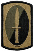 188th Infantry Brigade OCP Scorpion Shoulder Patch With Velcro